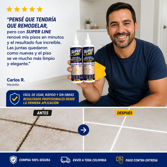 EL SECRETO PARA QUE TUS PISOS VUELVAN A VERSEN LIMPIOS Y COMO NUEVOS./⭐⭐⭐⭐⭐  4.9/5  Calificación promedio  Más de 1.800 clientes satisfechos
